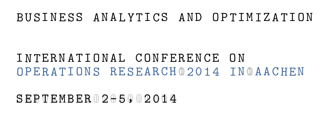 Business Analytics and Optimization