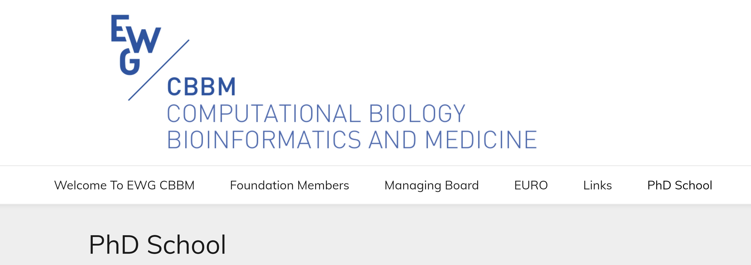 EURO PhD School on Operations Research in Computational Biology, Bioinformatics and Medicine, August 21-26, 2022, Istanbul, Turkey