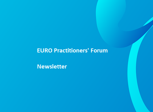 EURO Practitioners' Forum newsletter